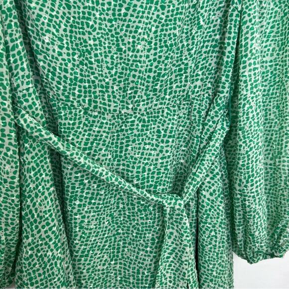 Traffic People Lily Green White Mini Dress Size XS - Picture 7 of 14